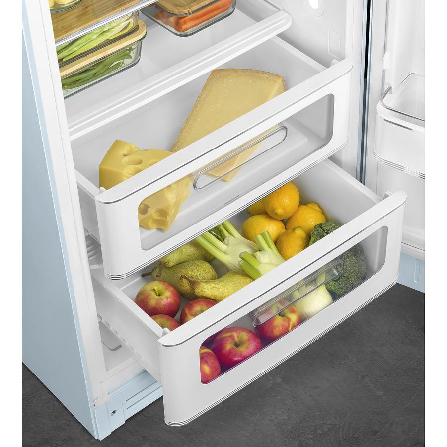 受注発注品】SMEG(スメッグ)冷蔵庫 FAB28(パステルブルー