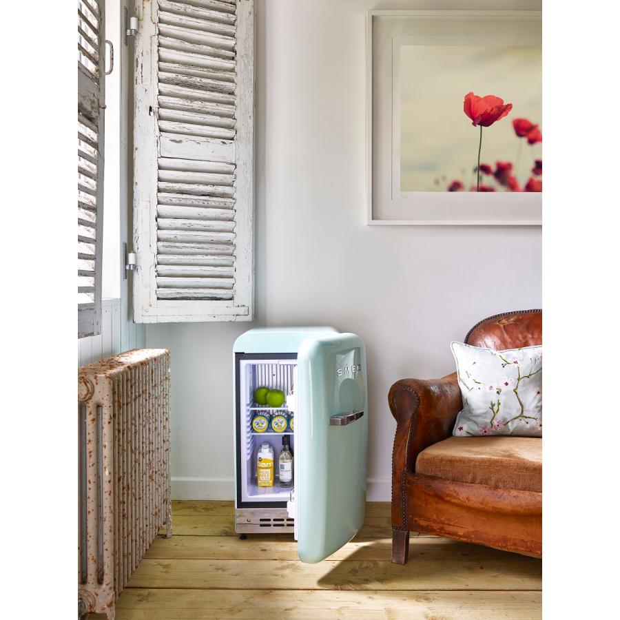 SMEG冷凍冷蔵庫　新品　パステルグリーン 100V FAB50P（右ヒンジ） SMEG(スメッグ) 冷蔵庫 FAB5（パステルグリーン） : 二子玉川 蔦屋家電