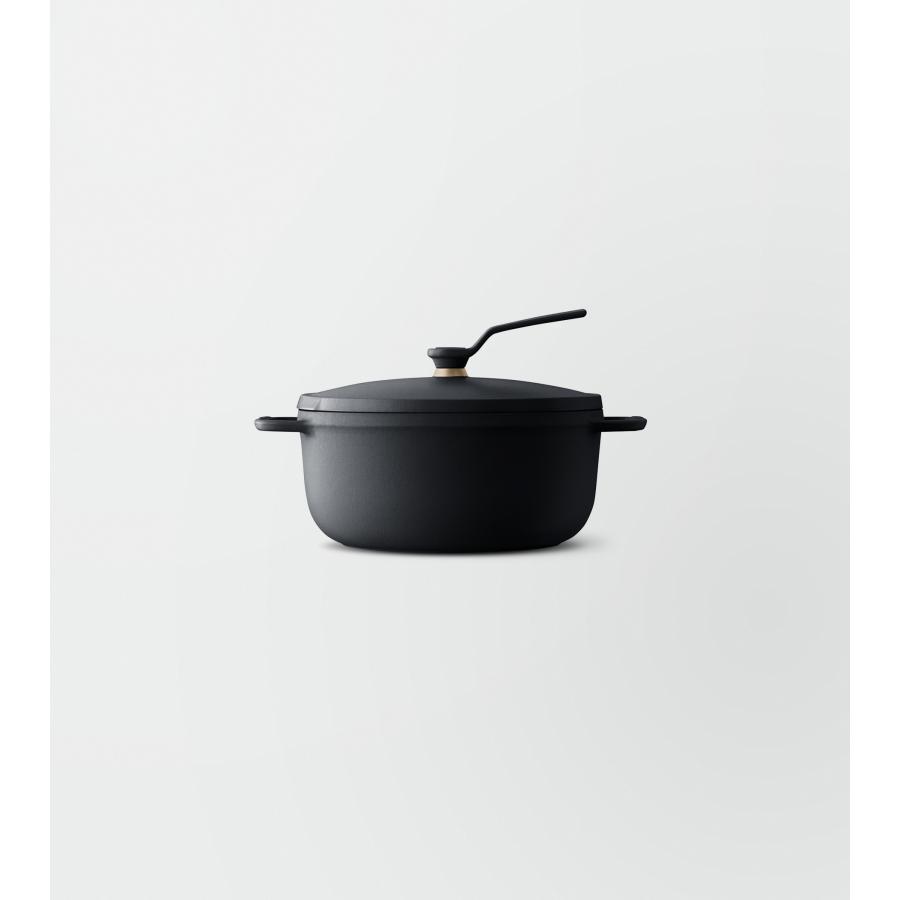 バーミキュラ (Vermicular) オーブンポット2 18cm【プレミアムブラック】（セルフスタンディングリッド） | 