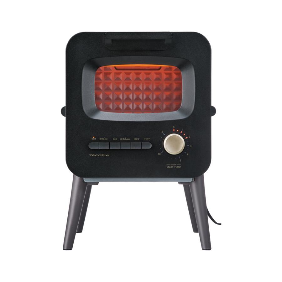 【未使用品】レコルト スライドラックトースター ブラック レコルト スライドラックトースター ブラック : 二子玉川 蔦屋