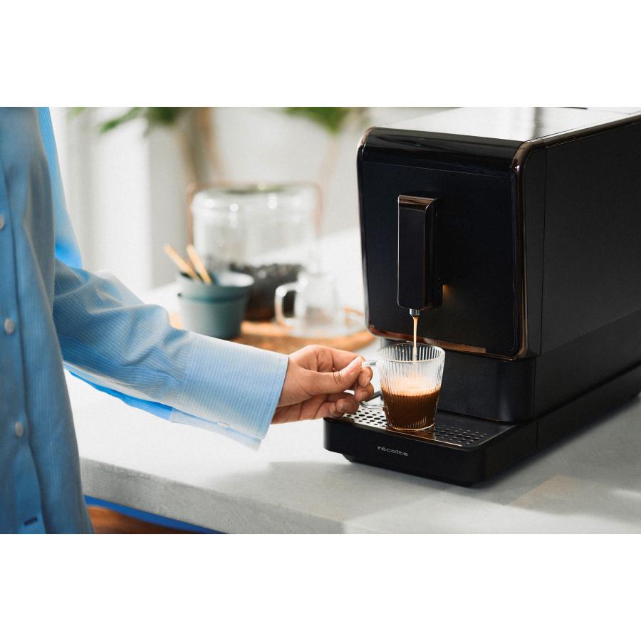 独占先行販売】レコルト 全自動エスプレッソコーヒーマシン