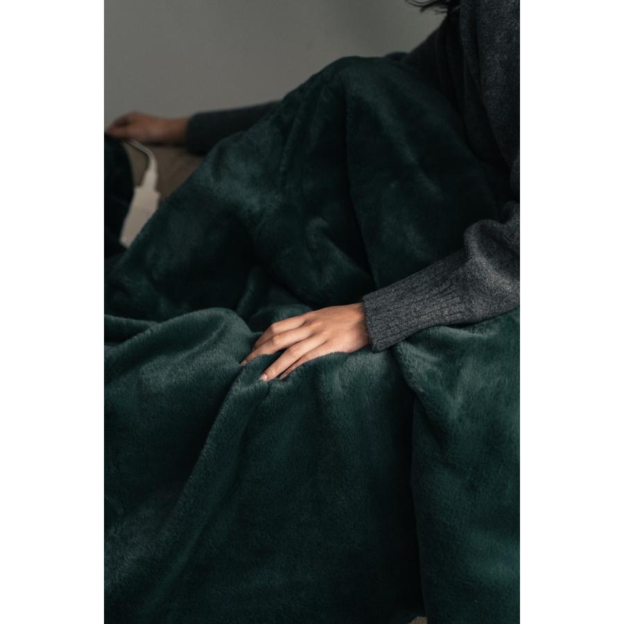 電気毛布・ひざ掛け LALACA heated blanket roomy LALACA(ララカ） heated blanket roomy FGR(フォレストグリーン