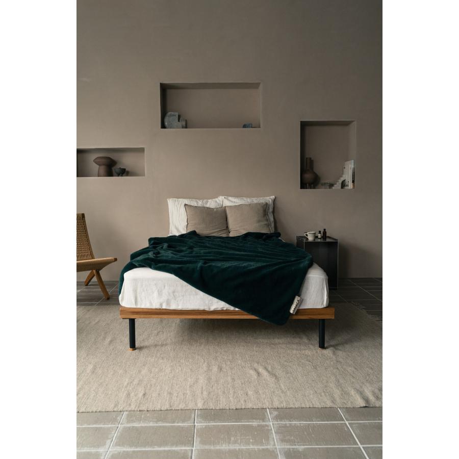 LALACA heated blanket sleep 定価16000円 LALACA(ララカ） heated blanket sleep FGR(フォレストグリーン