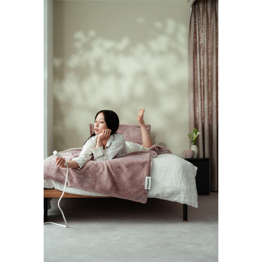 LALACA(ララカ）heated blanket sleep pale rose pink : 二子玉川 蔦屋