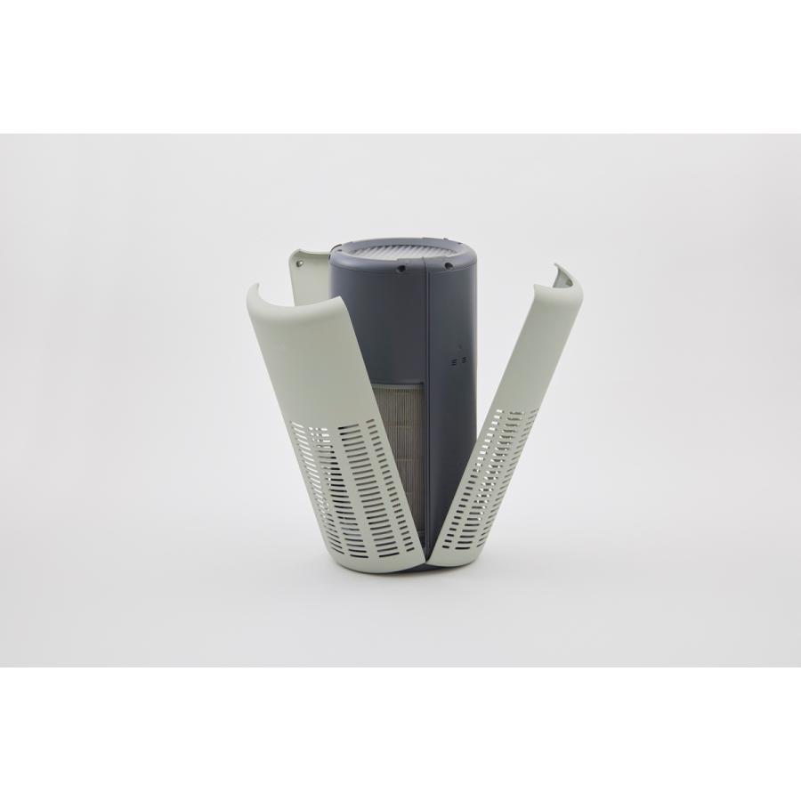 限定カラー＞cado(カドー) 空気清浄機 LEAF250 セージグリーン : 二子