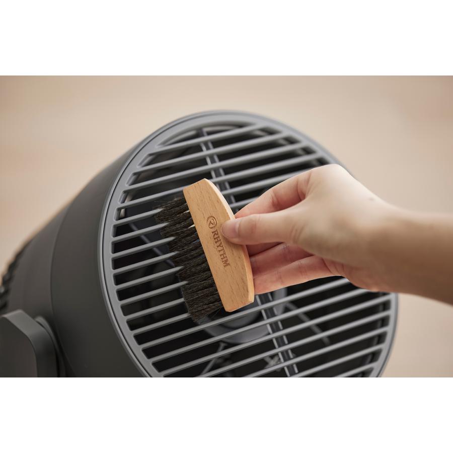 Ｈ*Ｌ様 RHYTHM サーキュレーター ダークグレー リズム、風がよく届くサーキュレーターに新色ダークグレー