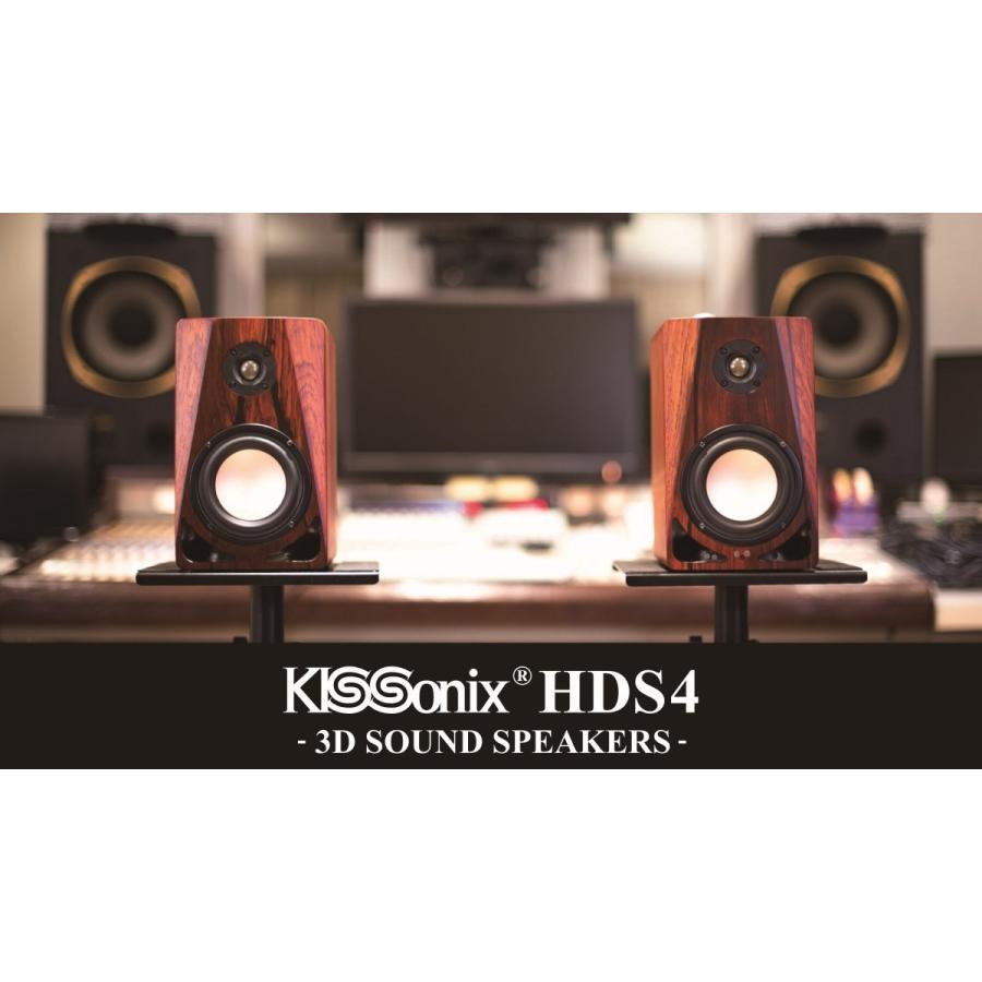KISSonix 3D Sound Speakers Piano Black | 
