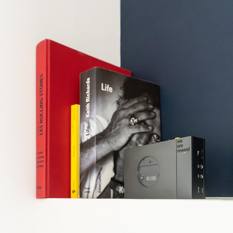 we are rewind カセットプレーヤー bluetooth対応　グレー We Are Rewind - Grey – ODD TAPE