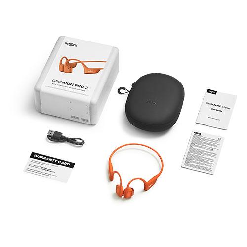 Shokz OpenRun Pro 2 オレンジ Shop Shokz OpenRun Pro 2 - Flagship Bone Conduction Headphones