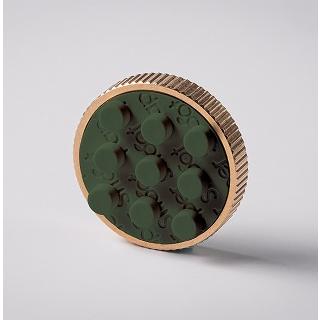 PaperShoot(ペーパーシュート) 専用 Aura Bricksレンズキャップ_Green Grove Brass Lens Cap(Screw-On) | 