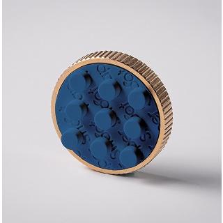 PaperShoot(ペーパーシュート) 専用 Aura Bricksレンズキャップ_Blue Beam Brass Lens Cap(Screw-On) | 