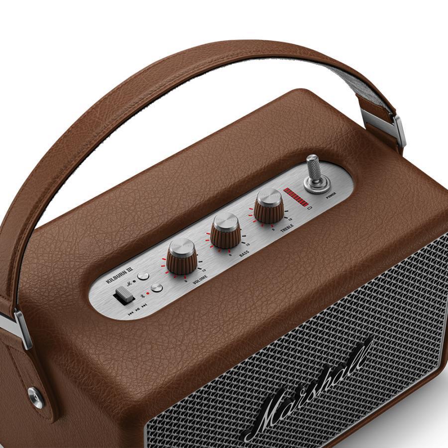 Marshall (マーシャル) ポータブルスピーカー Kilburn3 ブラウン