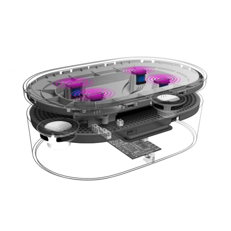 【台数限定】OAXIS Bento（ベントー）ワイヤレススピーカー (Black/Red) |  | 01