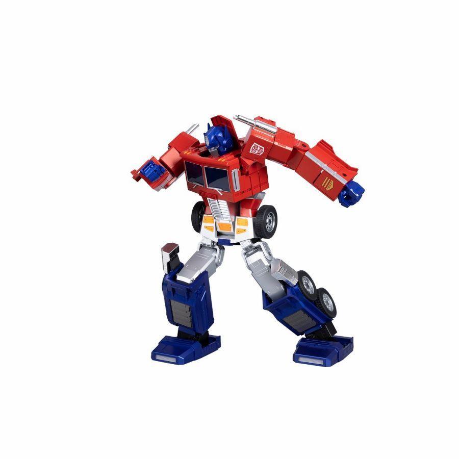 オプティマスプライム 変形ロボット 自動で完全変形するオプティマスプライムのロボット玩具が誕生