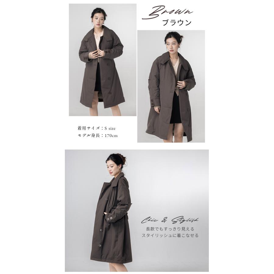 Tisage 「クーポンで22,000円」Tisage ダウンコート レディース ダウン