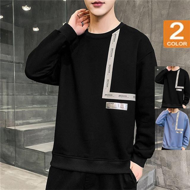 メンズパーカー トップス パーカー メンズ 丸首 新作 フードなしパーカー ゆったり メンズファション オシャレ Yh030 Fts ストア 通販 Yahoo ショッピング