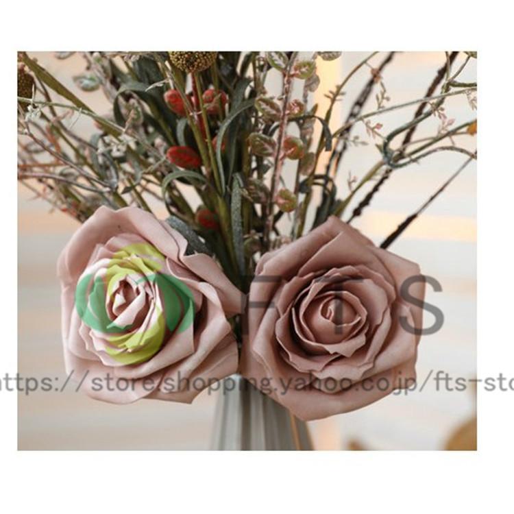 造花 インテリア 花瓶付き フラワーアレンジメント ブーケ パーツ 大きい 仏花 プレゼント ギフト 引越し祝い 結婚祝い 退職祝い アートフラワー 薔薇 Yh2150 Fts ストア 通販 Yahoo ショッピング