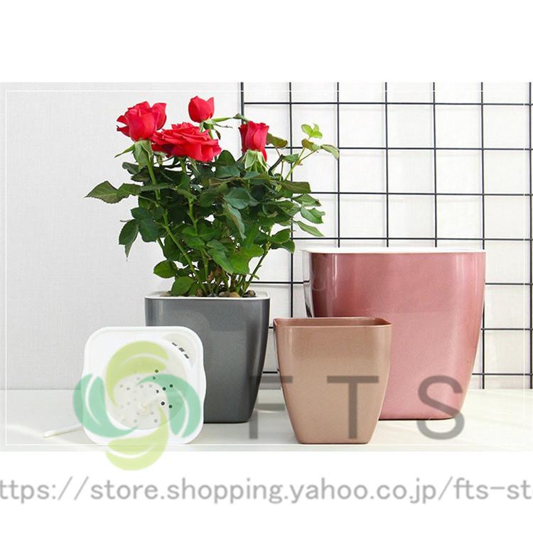 無料配達 植木鉢 プランター おしゃれ 鉢植え 花 栽培 プレゼント ギフト 母の日 通販 かわいい ガーデニング ゴールド グレー レッド清潔感 エレガント G Grafiti Si