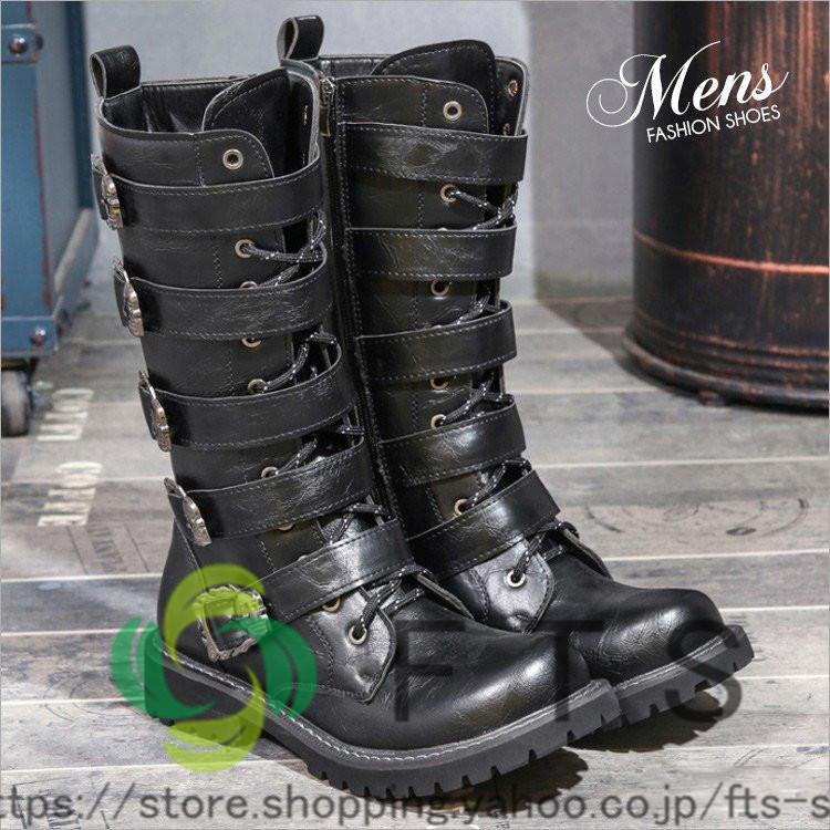 ワークブーツ メンズ ロングブーツ マーティンブーツ エンジニアブーツ ハイカット シューズ メンズ靴 大きいサイズ 透気 Yh4199 Fts ストア 通販 Yahoo ショッピング