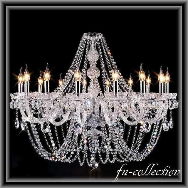 シルバーキャンドルシャンデリア