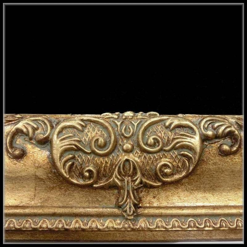 マリーアントワネット額絵 ゴールドダブルフレーム Mサイズ ma105M