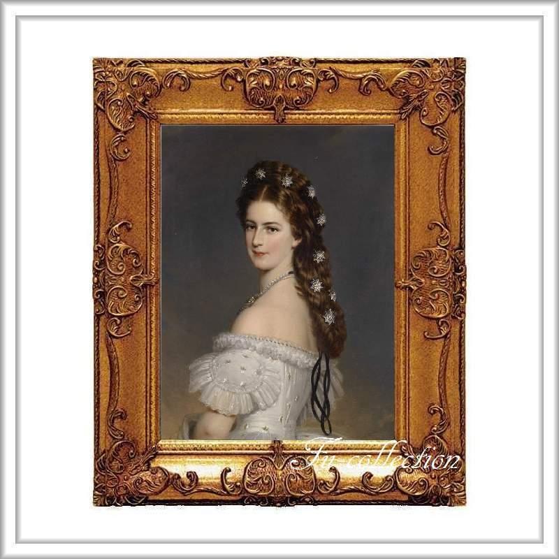 エリザベート額絵 ゴールドダブルフレーム Mサイズ 509M : エフユー