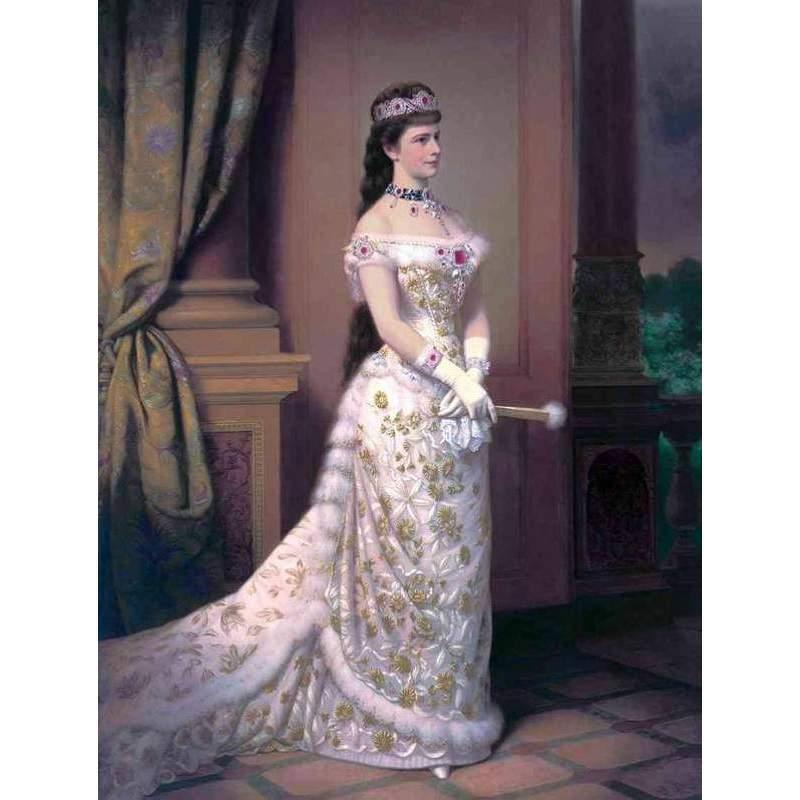 エリザベート額絵 ゴールドダブルフレーム Sサイズ eliz3S : エフユー