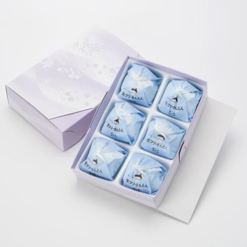 生クリーきんとんセット6個入 (簡易箱) : 御菓子処 富貴堂(fu-kido 