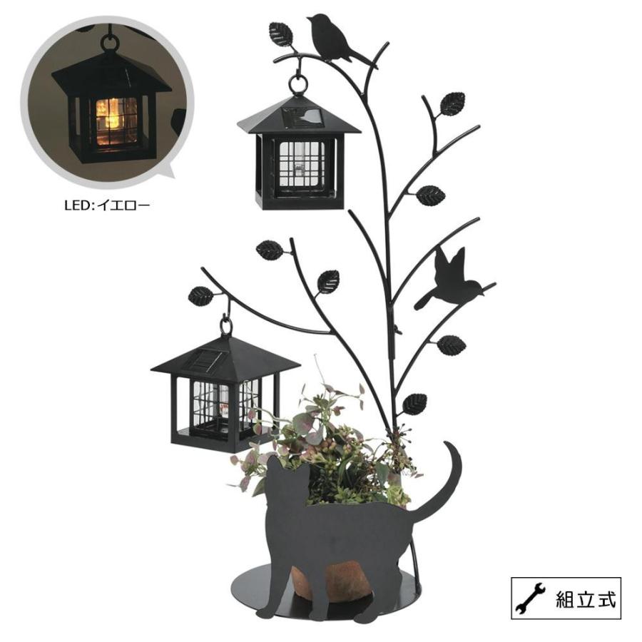 セトクラフト シルエットソーラー(Tree＆Cat)2灯 SI-1956-1300｜fu-nabi｜03