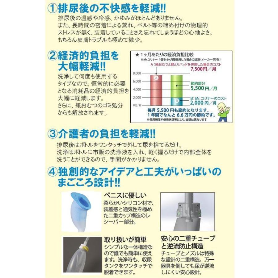 収尿器 装着簡単 トイレ 尿 やわらかい シリコン製 通気性 男性用 頻尿