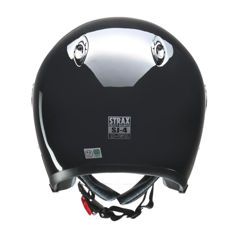 リード工業 STRAX ジェットヘルメット ブラック BIG SJ-4 : 通販奉行