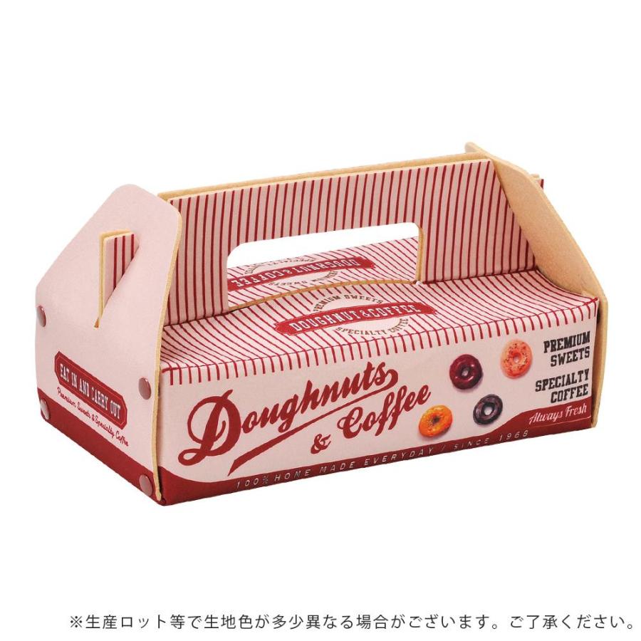 ボックスティッシュケース ドーナツボックス型 雑貨 おしゃれ かわいい
