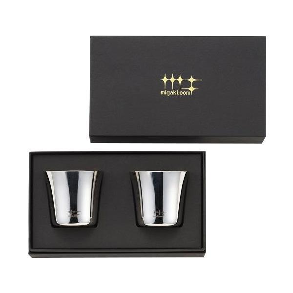 磨き屋シンジケート ぐいのみ 100ml (内面金メッキ仕上げ) 2pcs YJ2535の画像
