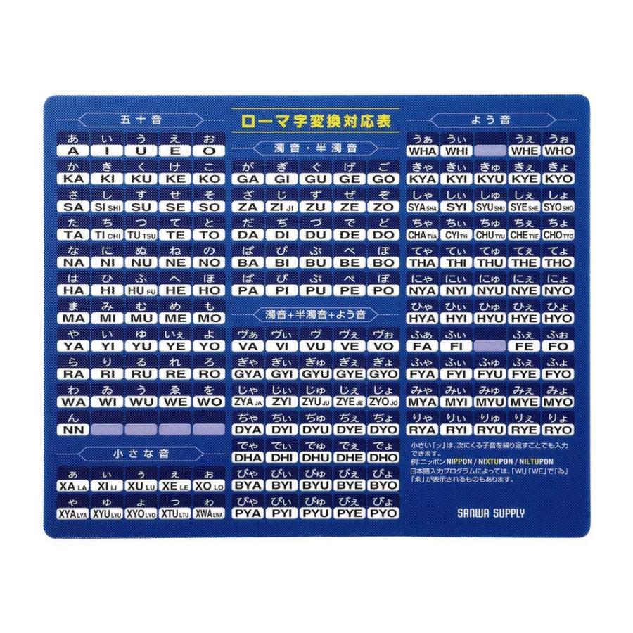 マウスパッド(ローマ字、大、ブルー) MPD-OP17RL7BL : 1484725 : 通販奉行 - 通販 - Yahoo!ショッピング