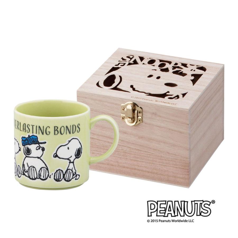 SNOOPY スヌーピー 木箱入マグ Bond SN455-11H : 通販奉行