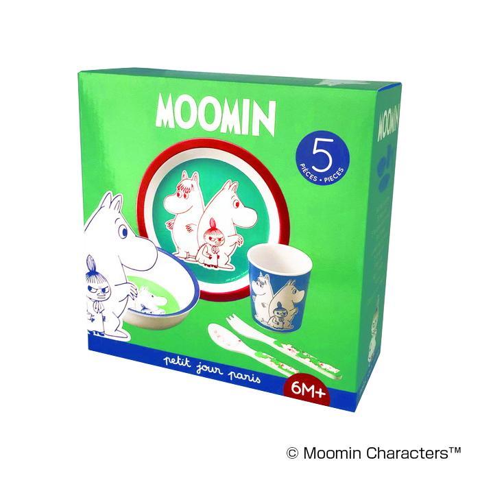 MOOMIN(ムーミン) メラミンギフトセット ムーミン5点セット PTJ060154の画像