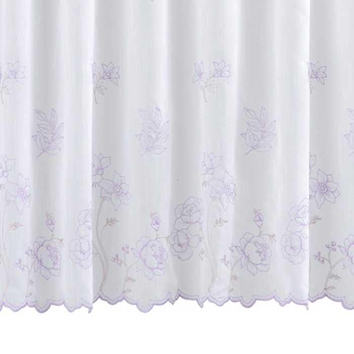 川島織物セルコン selegrance(セレグランス) モンバール スタイルのれん 150×150cm EW1460 PU パープル