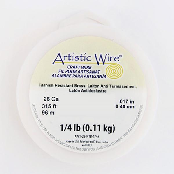 Artistic Wire(アーティスティックワイヤー) ロングスプールス(業務用) ノンターニッシュブラス 0.4mm×約96m 26｜fu-nabi｜02