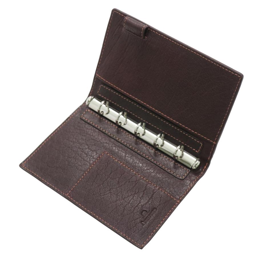 バインダー 手帳カバー 名刺入れ シンプル おしゃれ ギフト ASHFORD 