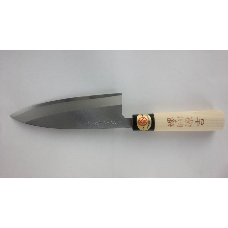 包丁 和 本格 キッチンナイフ 魚さばき 出刃 右手用 木柄 天然木 