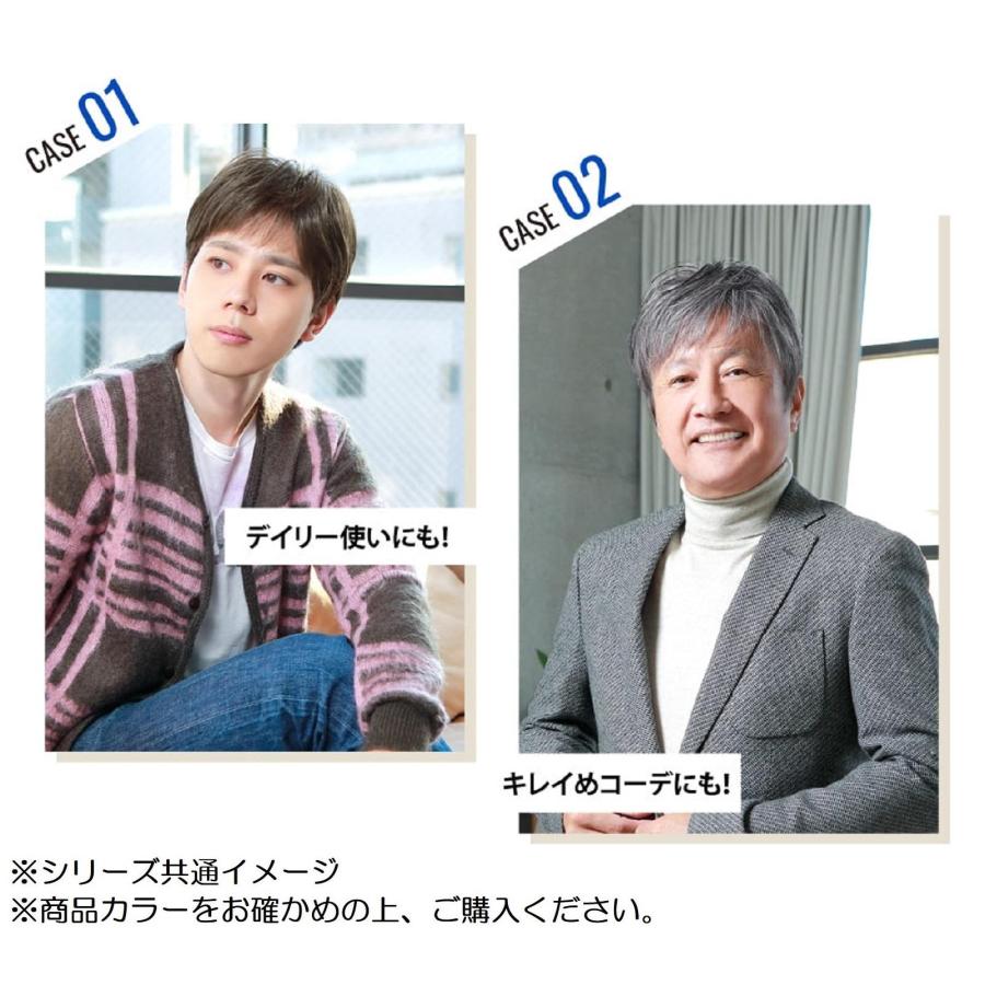 プリシラ 男性用5分ウィッグ ミディアムショート 耐熱 ブラック GB-24