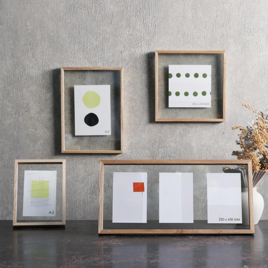 アンティークスタイルフォトフレーム42×32 置き型壁掛額