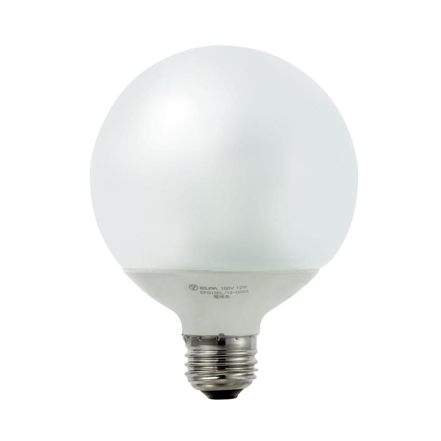 ELPA ボール球形蛍光ランプ 60W形 口金直径26mm 昼光色 EFG15ED/12-G061H ggw725x ELPA ボール球形蛍光ランプ 60W形 口金直径26mm 昼光色 EFG15ED