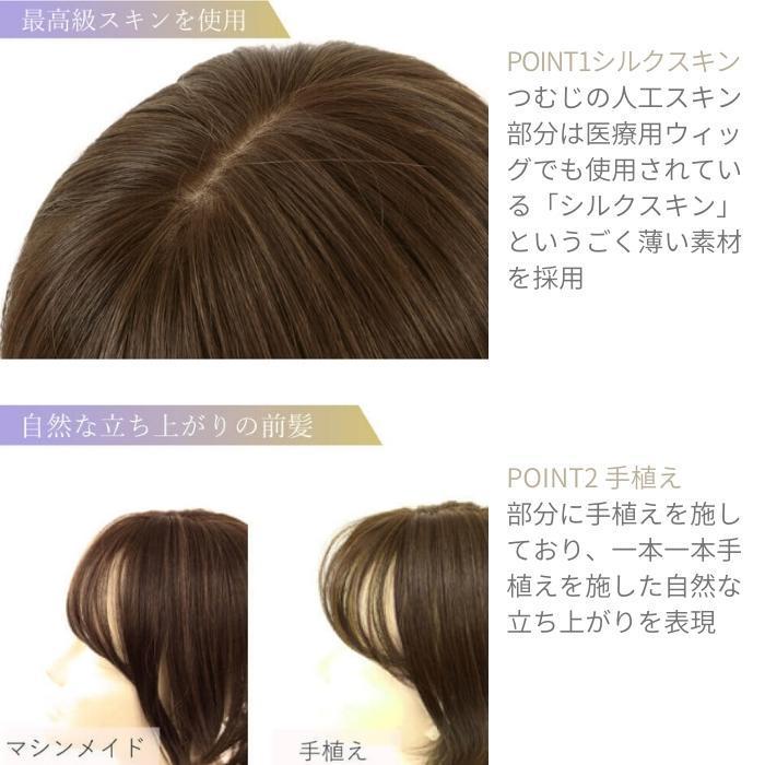 ウィッグ かつら 白髪隠し 抜け毛 伸びかけカラー カバー 自然 ウィッグ かつら 白髪隠し 抜け毛 伸びかけカラー カバー 自然