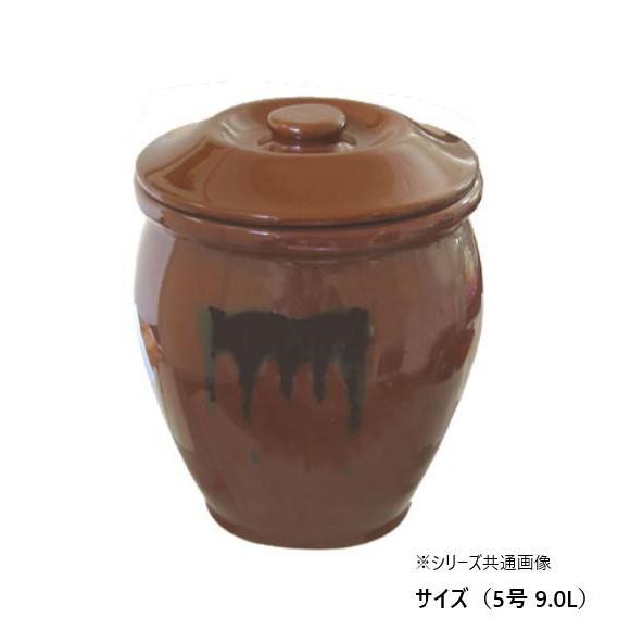 丸かめ (蓋付) 5号 9.0L : 通販奉行 - 通販 - Yahoo!ショッピング