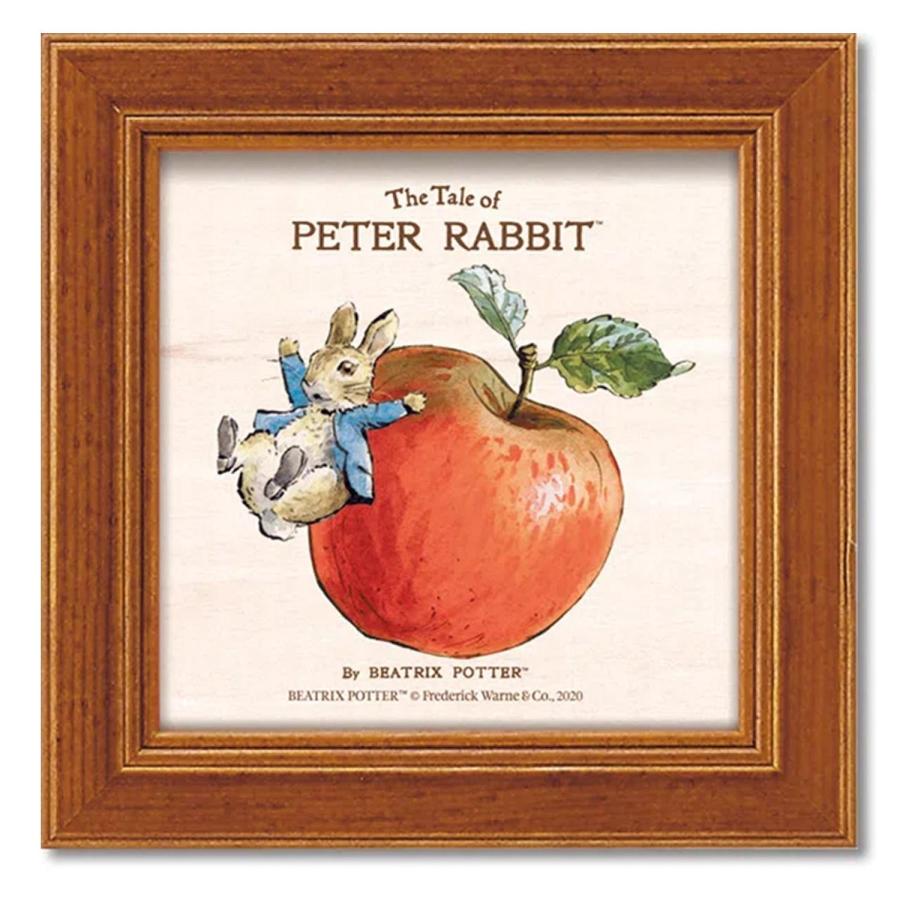 ピーターとベンジャミン タブロー りんご アップル ピーターラビット 置物 ピーターとベンジャミン タブロー りんご アップル ピーターラビット