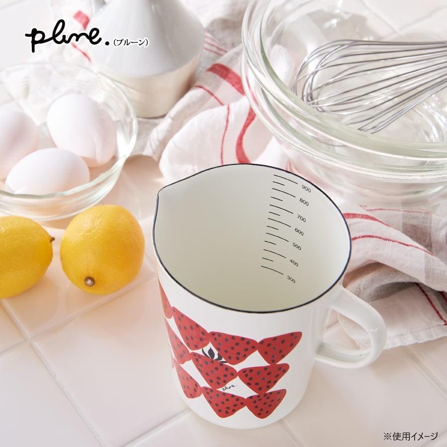 計量カップ 琺瑯 目盛付き 苺 キッチン用品 調理器具 料理 製菓 日本製