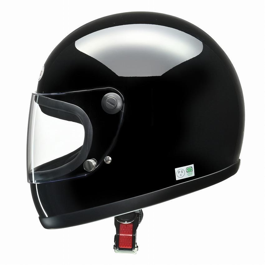 リード工業　リバイバルフルフェイスヘルメット　XL(61-62cm未満)　ブラック　RX-300R｜fu-nabi｜02