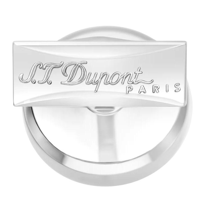 S.T. Dupont エス・テー・デュポン カフリンクス ラウンド ブラック