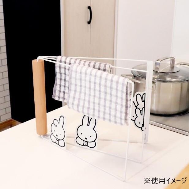 ふきん掛け 3枚 折りたたみ ハンガー キッチン 収納 タオルスタンド 